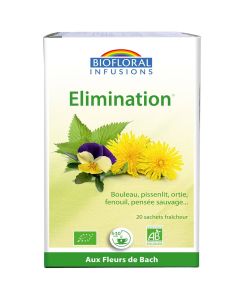 BIOFLORAL FLEURS BACH ELIMINATION BIO INFUS 1G2 20