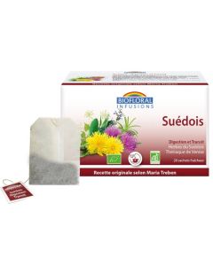 BIOFLORAL SUEDOIS DIGESTION BIO INFUSETTE 1G2 20