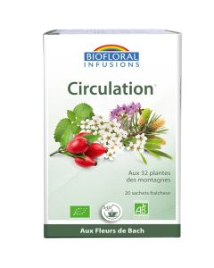 BIOFLORAL FLEURS BACH CIRCULATION BIO INFUS 1G2 20