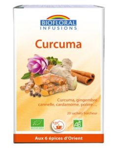 BIOFLORAL CURCUMA ELIXIR BIO INFUSETTE 1G2 20