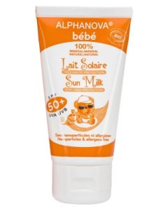 ALPHANOVA BEBE LAIT SOLAIRE SPF 50+ BIO 50ML