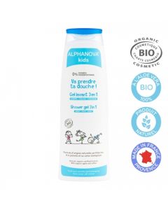 ALPHANOVA KIDS VA PRENDRE TA DOUCHE BIO 250ML