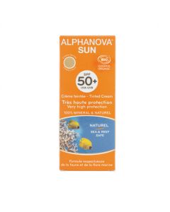 ALPHANOVA SUN CREME TEINTEE SPF 50+ BIO 50G