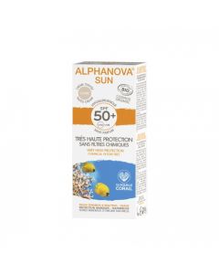 ALPHANOVA SUN CREME TEINTE CLAIRE SPF 50+ BIO 50ML