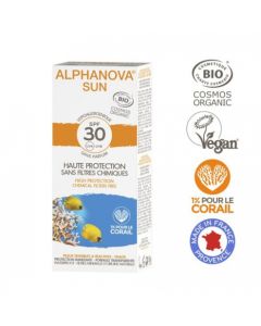 ALPHANOVA SUN SPF 30 BIO CREME VISAGE 50G