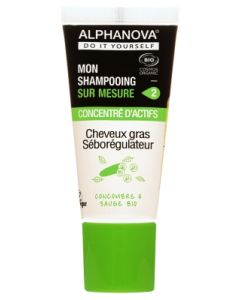 ALPHANOVA DIY CONCENTRE CHEVEUX GRAS BIO 20ML