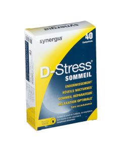 D STRESS SOMMEIL COMPRIME 40