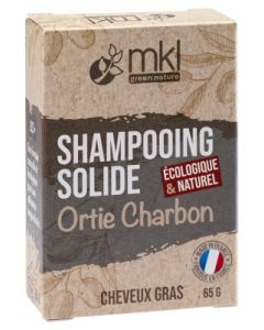 MKL SHAMPOOING SOLIDE ORTIE CHARBON 65G