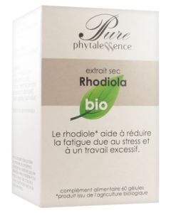 PHYTALESSENCE PURE RHODIOLA BIO GELULE 60