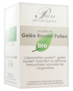 PHYTALESSENCE PURE GELEE ROY POLLEN BIO GELULE 60