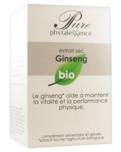 PHYTALESSENCE PURE GINSENG BIO GELULE 60