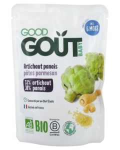 GOODGOUT ARTICHAUT PANAIS PATE PARMESAN BIO 190G