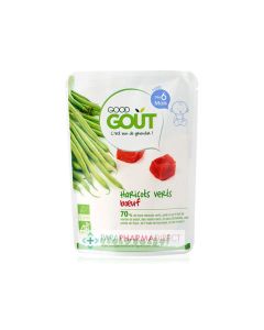 GOODGOUT HARICOT VERT BOEUF +6M BIO 190G