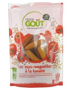 GOODGOUT MINI BAGUETTE TOMATE BIO +10M 70G