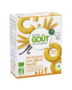 GOODGOUT BISCUIT ROND VANILLE BIO +10MOIS 80G