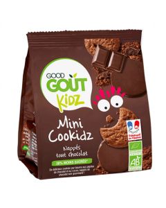 GOODGOUT KIDZ MINI COOKIDZ CHOCOLAT BIO 115G