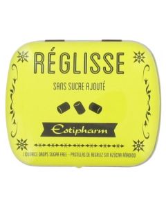 ESTIPHARM PASTILLE SS SUCRE REGLISSE 14G