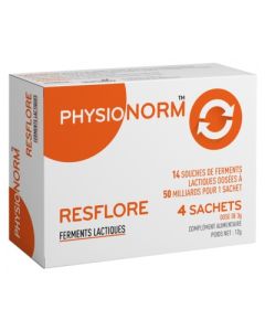 PHYSIONORM RESFLORE SACHET 3G X4