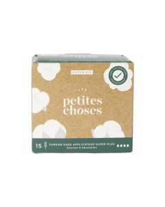 PETITE CHOSE TAMPON BIO SS APPLIC FLUX SUPER+ 15