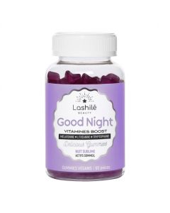 LASHILE BEAUTY GOOD NIGHT VITAMINE BOOST GOMME 60