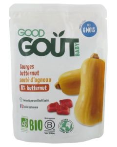 GOODGOUT COURGE BUTTERNUT SAUTE AGNEAU BIO 190G