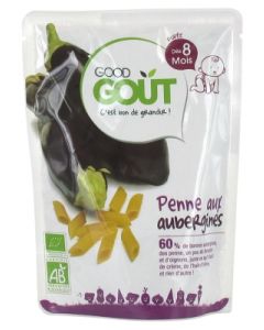 GOODGOUT PENNE AUBERGINE BIO 190G