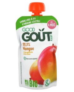 GOODGOUT GOURDE BEBE MANGUE BIO 120G