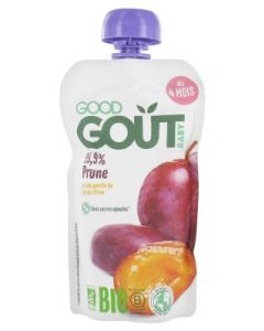 GOODGOUT GOURDE BEBE PRUNE BIO 120G