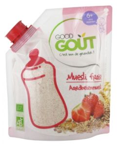 GOODGOUT MUESLI FRAISE BIO 200G