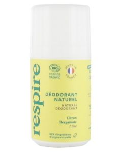 RESPIRE DEODORANT NATURE CITRON BERGAMOTE 50ML