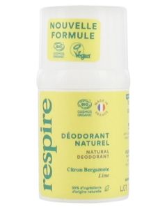 RESPIRE DEODORANT NATURE CITRON BERGAMOTE 15ML