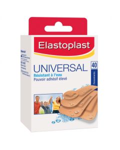 ELASTOPLAST UNIVERSEL PANSEMENT 4TAILLES 40