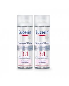 DERMATOCLEAN LOTION MICELLAIRE 3EN1 400ML X2