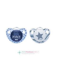 NUK SUCETTE PHYSIO SILICONE TREND DAY GARCON T1 X2