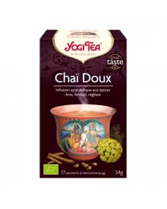 YOGI TEA CHAI DOUX BIO INFUSETTE 17
