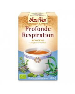 YOGI TEA AYURVEDIQUE PROFONDE RESPIRATION INFUS 17