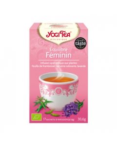 YOGI TEA EQUILIBRE FEMININ BIO INFUSETTE 17