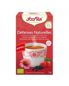 YOGI TEA DEFENSES NATURELLES BIO INFUSETTE 17