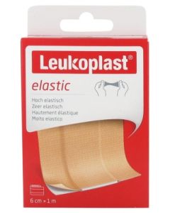 LEUKOPLAST ELASTIC PANSEMENT 1M X 6CM