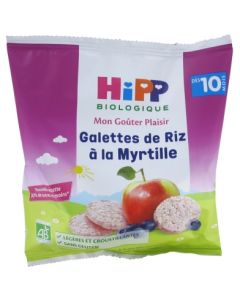 HIPP GALETTE RIZ MYRTILLE BIO 30G