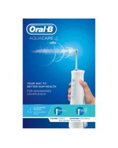 ORAL B AQUACARE 4 HYDROPULSEUR COMPACT PORTABLE