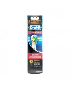 ORAL B FLOSS ACTION CLEANMAXIMISER BROSSETTE X3