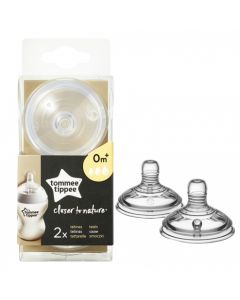 TOMMEE TIPPEE CLOSER NATURE TETINE DEB VAR 3/6M X2