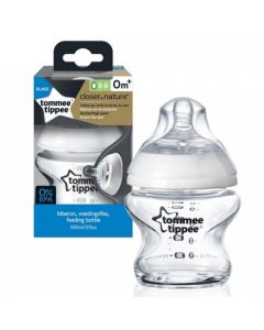 TOMMEE TIPPEE BIBERON CLOSER NATURE VERRE 150ML