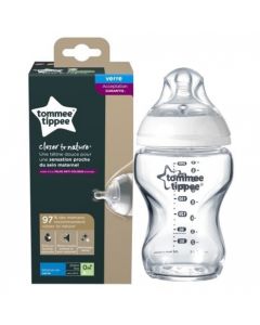 TOMMEE TIPPEE BIBERON CLOSER NATURE VERRE 250ML