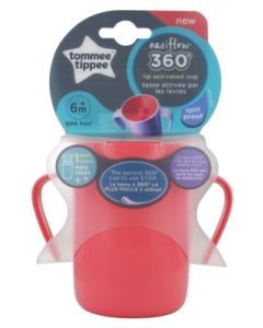 TOMMEE TIPPEE TASSE 360o AV ANSES VERT +6M
