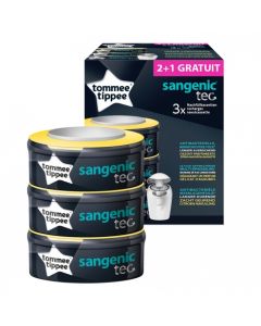 TOMMEE TIPPEE SANGENIC RECHARGE POUBELLE TWIST X3