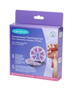 LANSINOH THERAPEARL COUSSINET CHAUD FROID X2