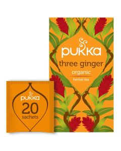 PUKKA INFUSION TROIS GINGEMBRE BIO INFUSETTE 20