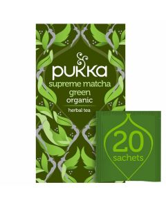 PUKKA INFUSION THE VERT MATCHA BIO INFUSETTE 20